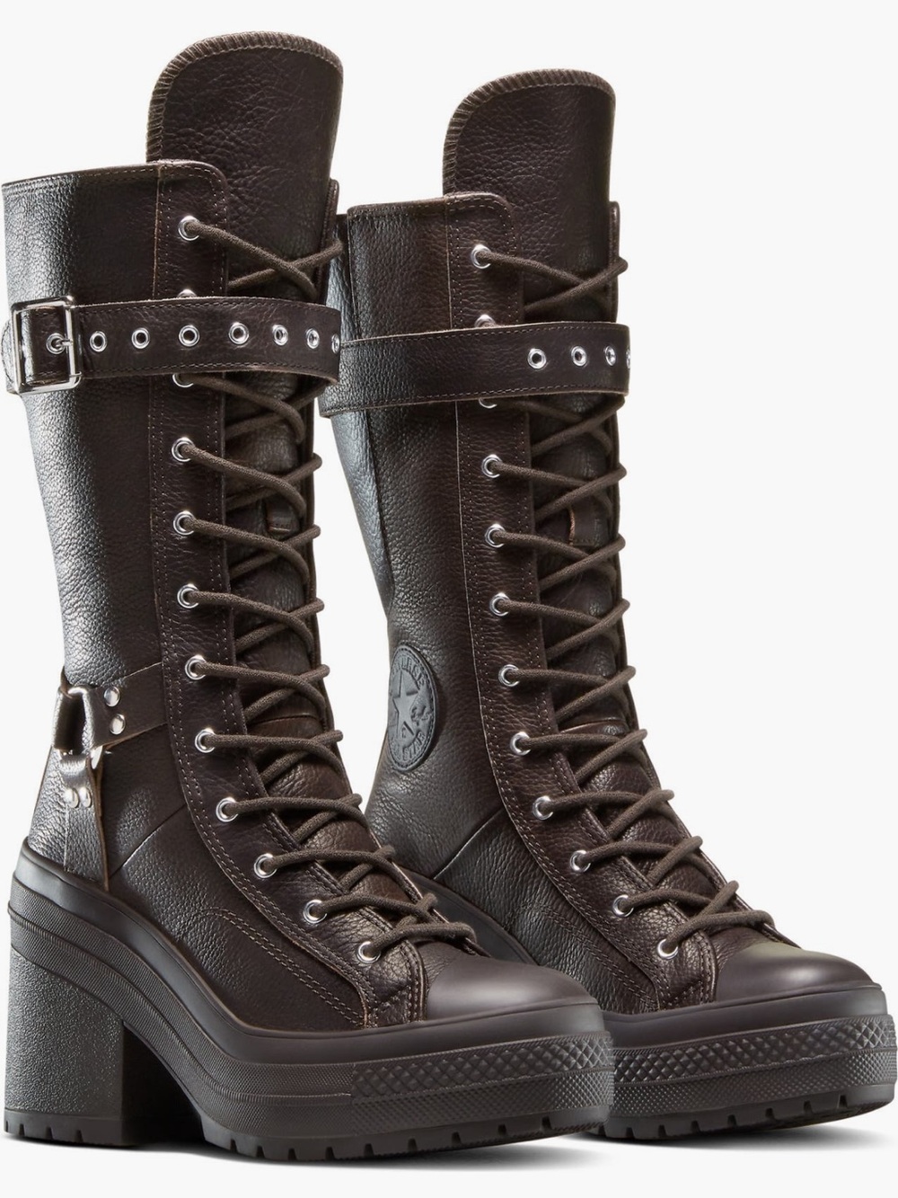 Converse ladies Chuck de luxe heel boots size 7.5